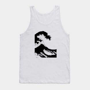 Great wave Tank Top